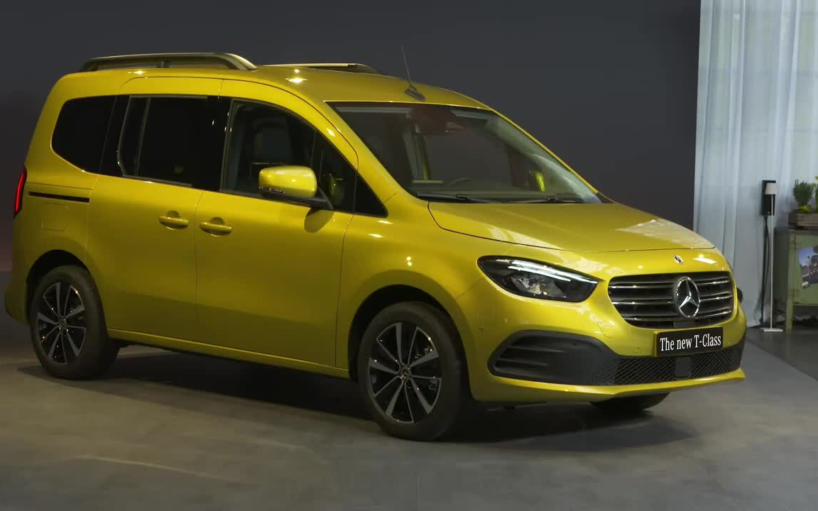 欧洲特色的豪华面包车全新奔驰t级正式发布