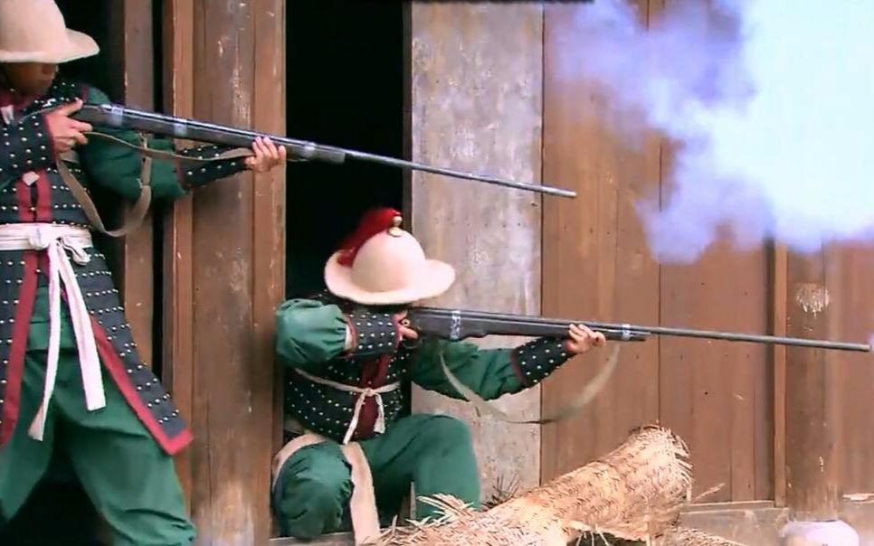 影视剧中的冷热兵器碰撞第十期-你可曾见过装备后膛枪的明朝士兵?