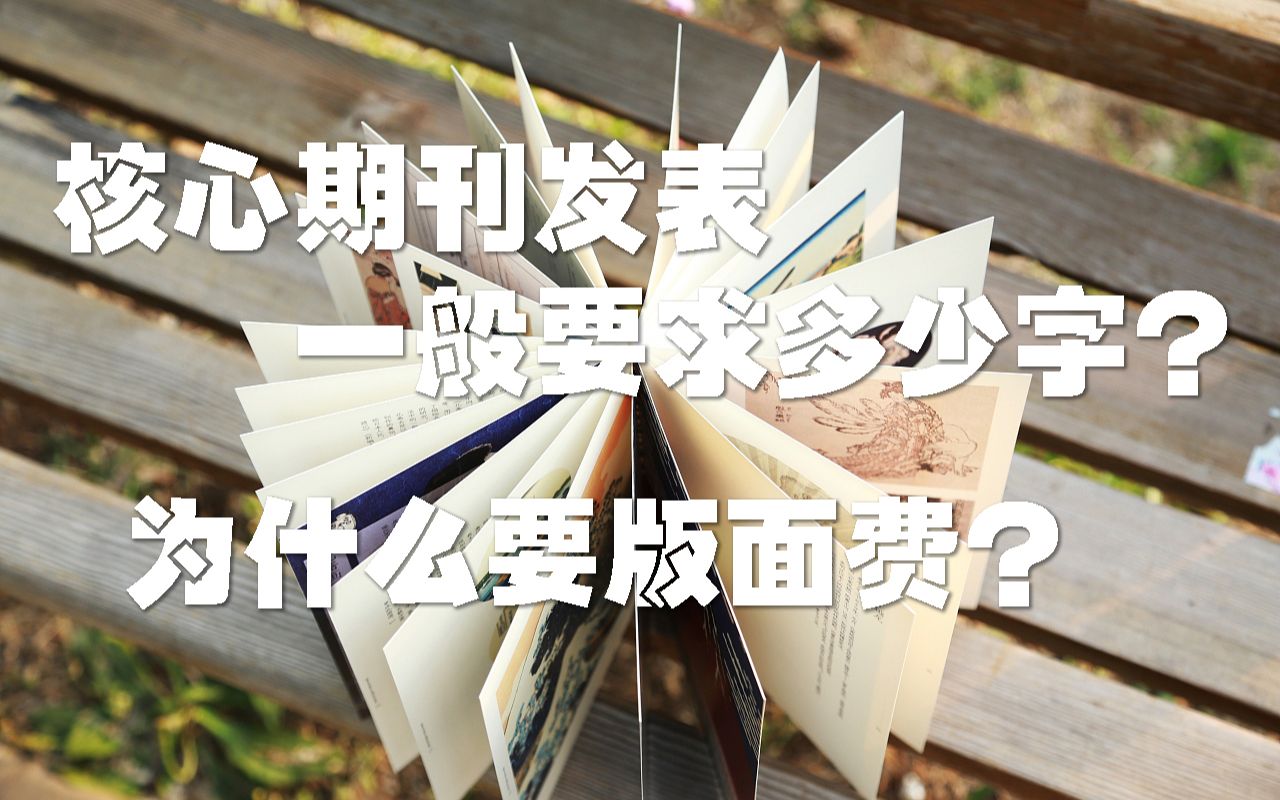 【刊大师】核心期刊发表一般要求多少字?为什么要版面费?哔哩哔哩bilibili