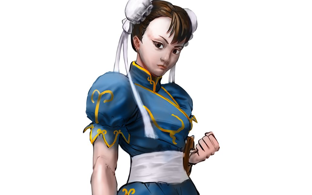 《街头霸王》春丽同人绘画