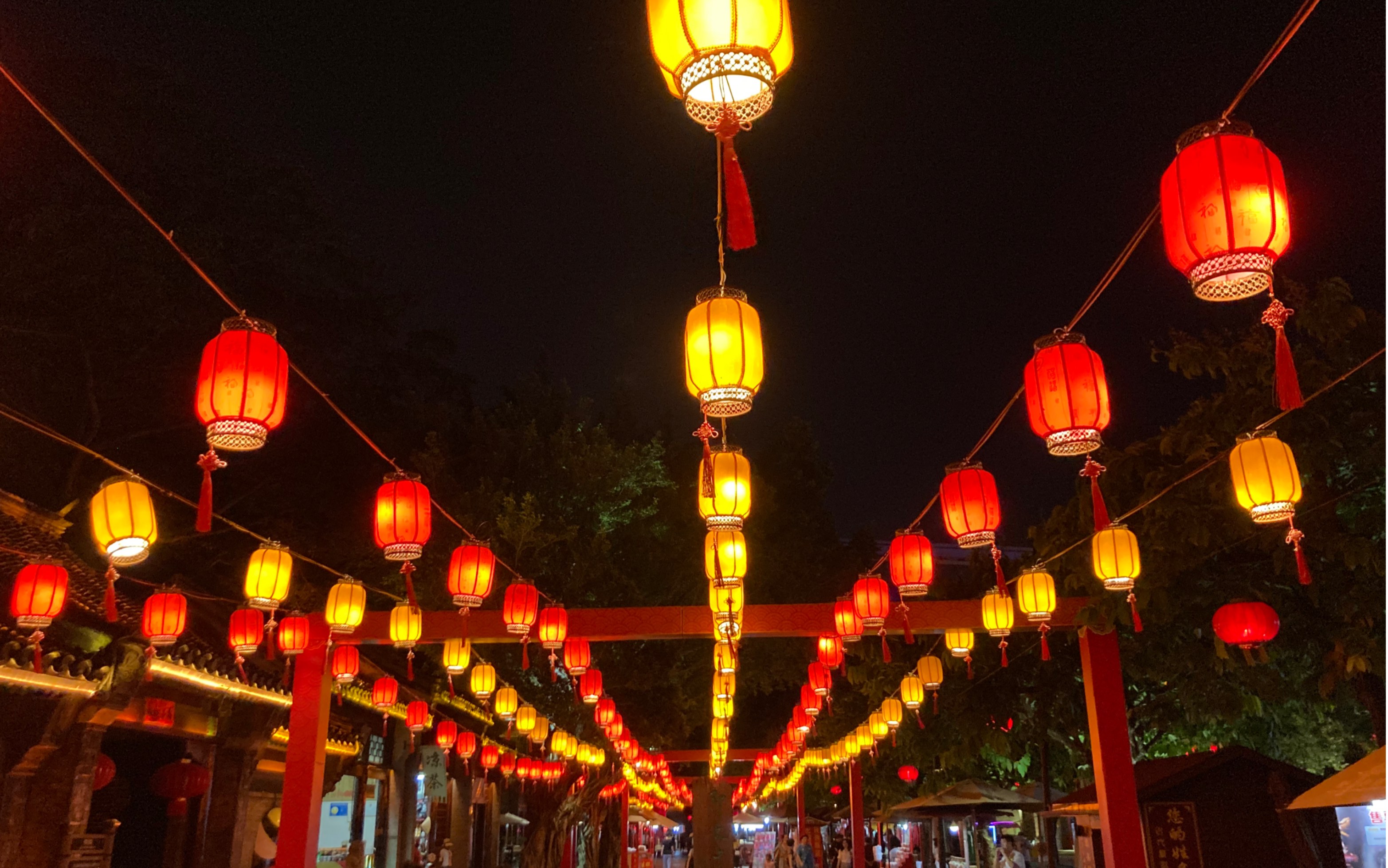 深圳民俗文化村夜景