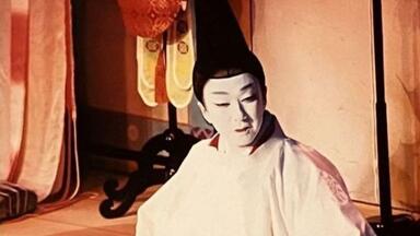 肉筆　歌舞伎「楼門五三桐」の實川延若演じる五右衛門の絵です。「友」のサインがあり 肉筆 歌舞伎「楼門五三桐」の實川延若演じる五右衛門の