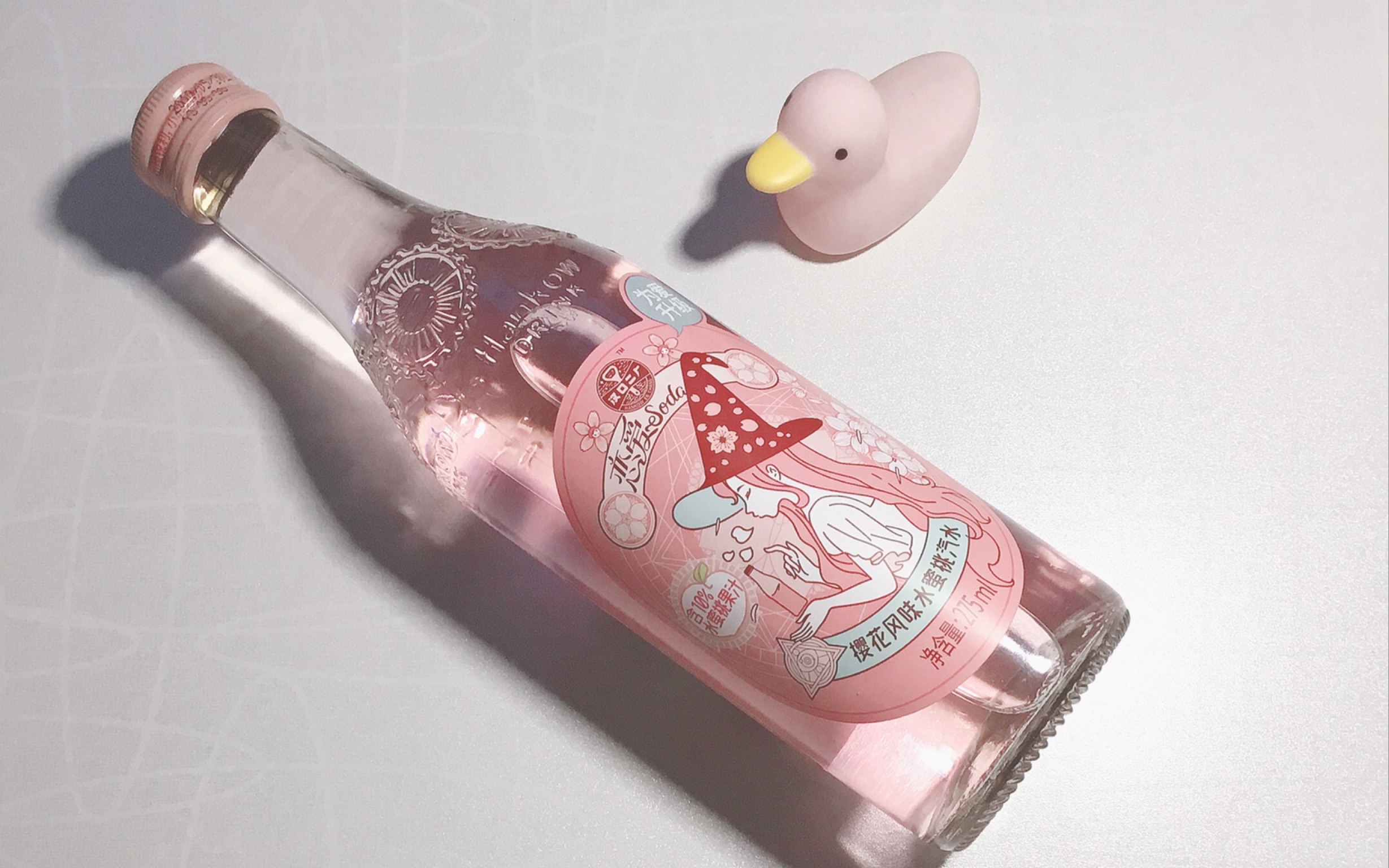 【鲲柒】一瓶夏日&表白神器,樱花味道的水蜜桃(?