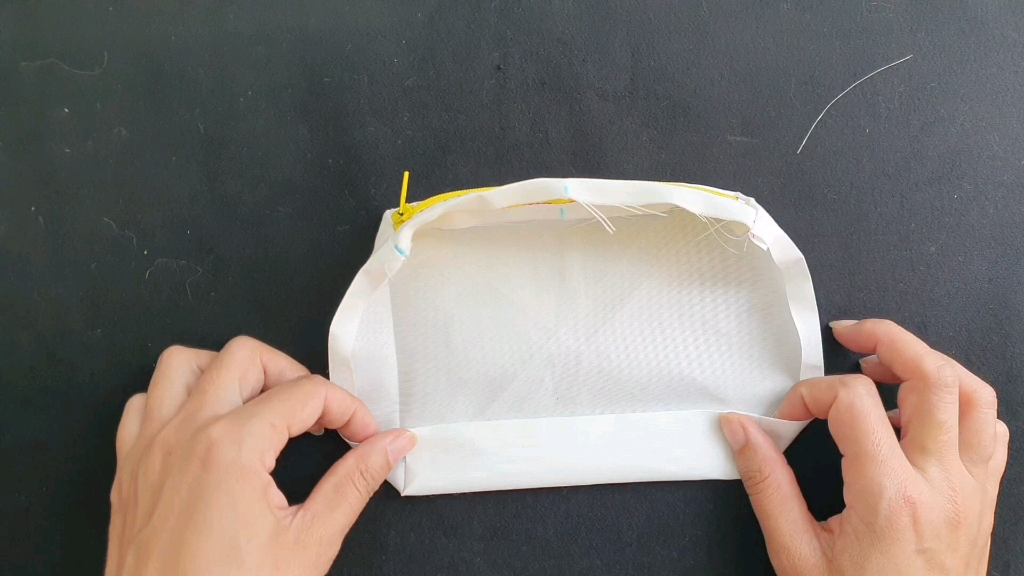 箱式立体口袋2～零基础学习服装缝纫超详细制作教程