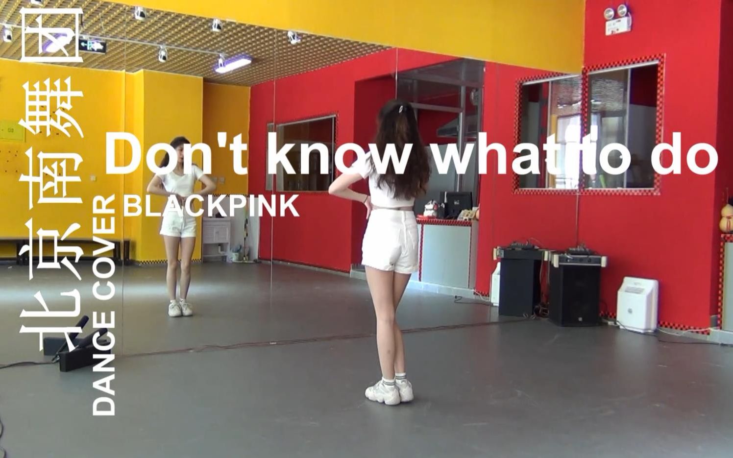 [图]【南舞团】don't know what to do blackpink 舞蹈教学 翻跳 练习室（上）