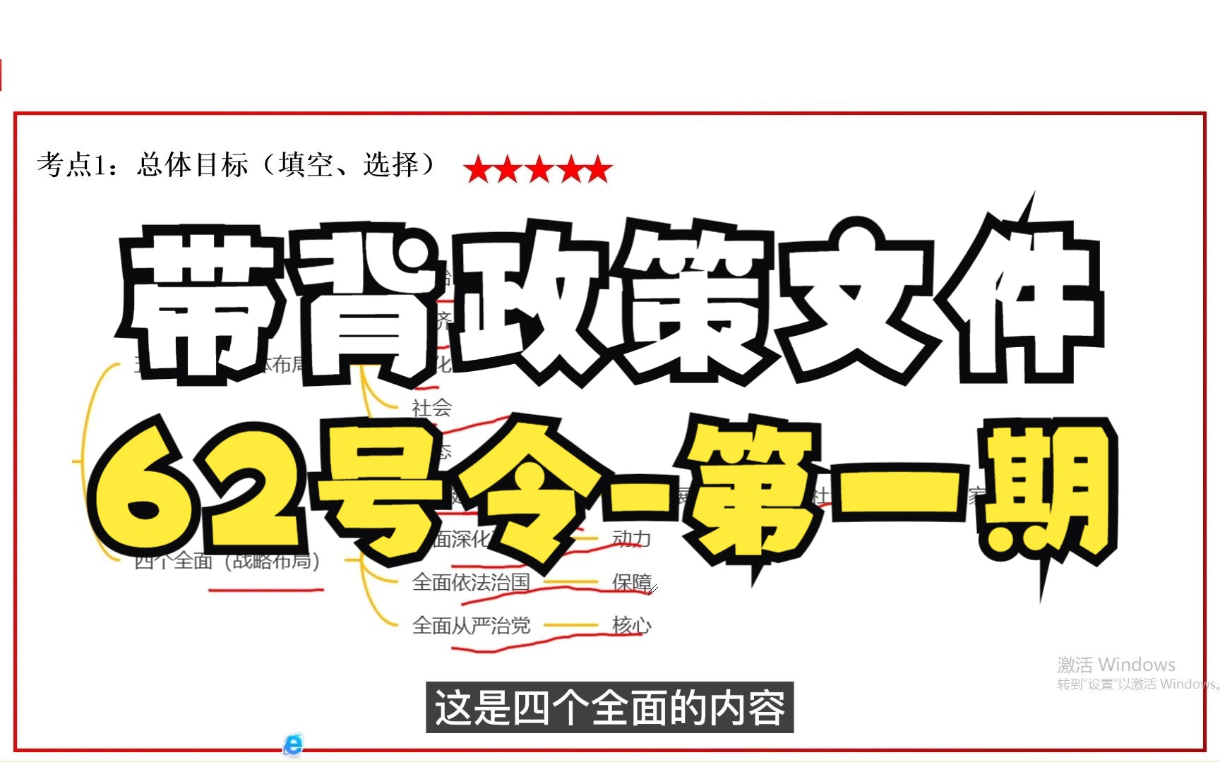 辅导员备考/政策文件带背/这次记住五位一体和四个全面,再也不会忘了!哔哩哔哩bilibili