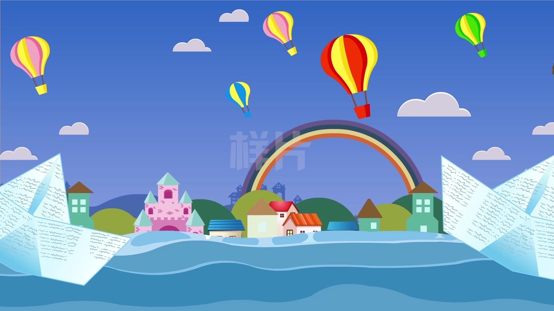 891.大梦想家 歌曲卡通led背景视频_哔哩哔哩_bilibili