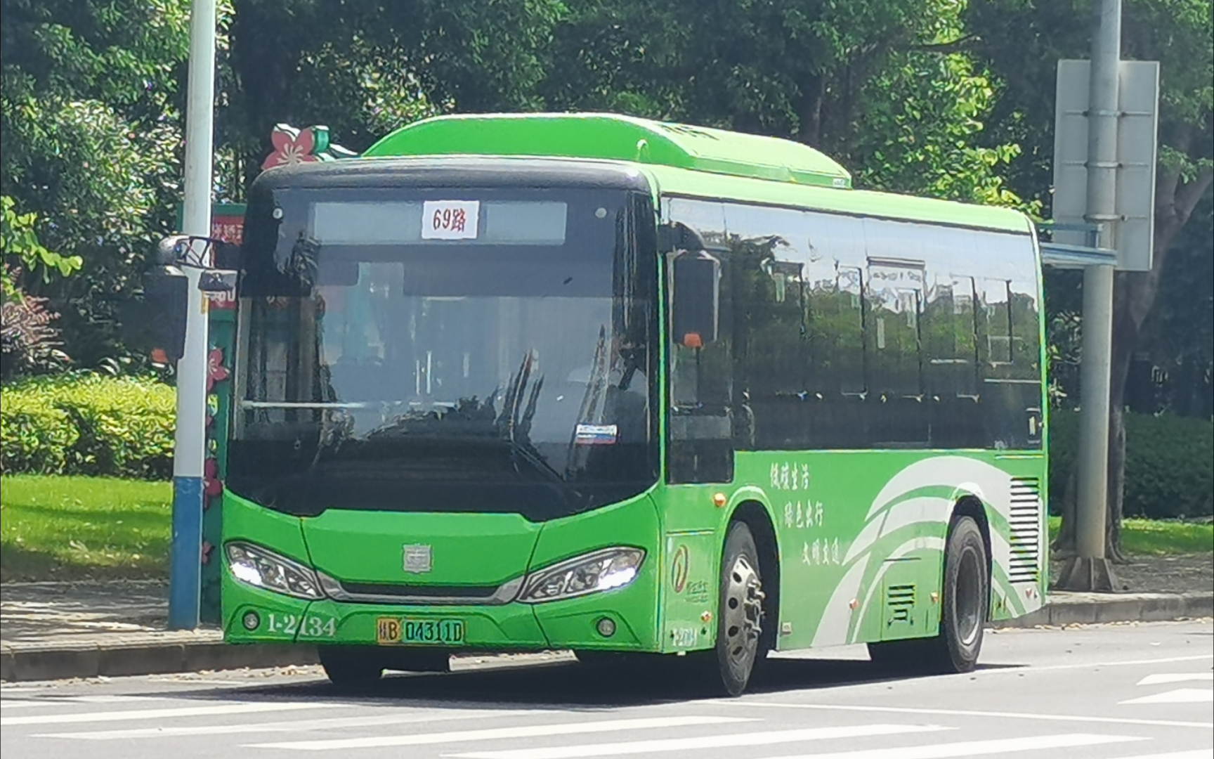 【旧作重制·加班车录制】【蝶峰北构·信步东堤】柳州公交69路上行