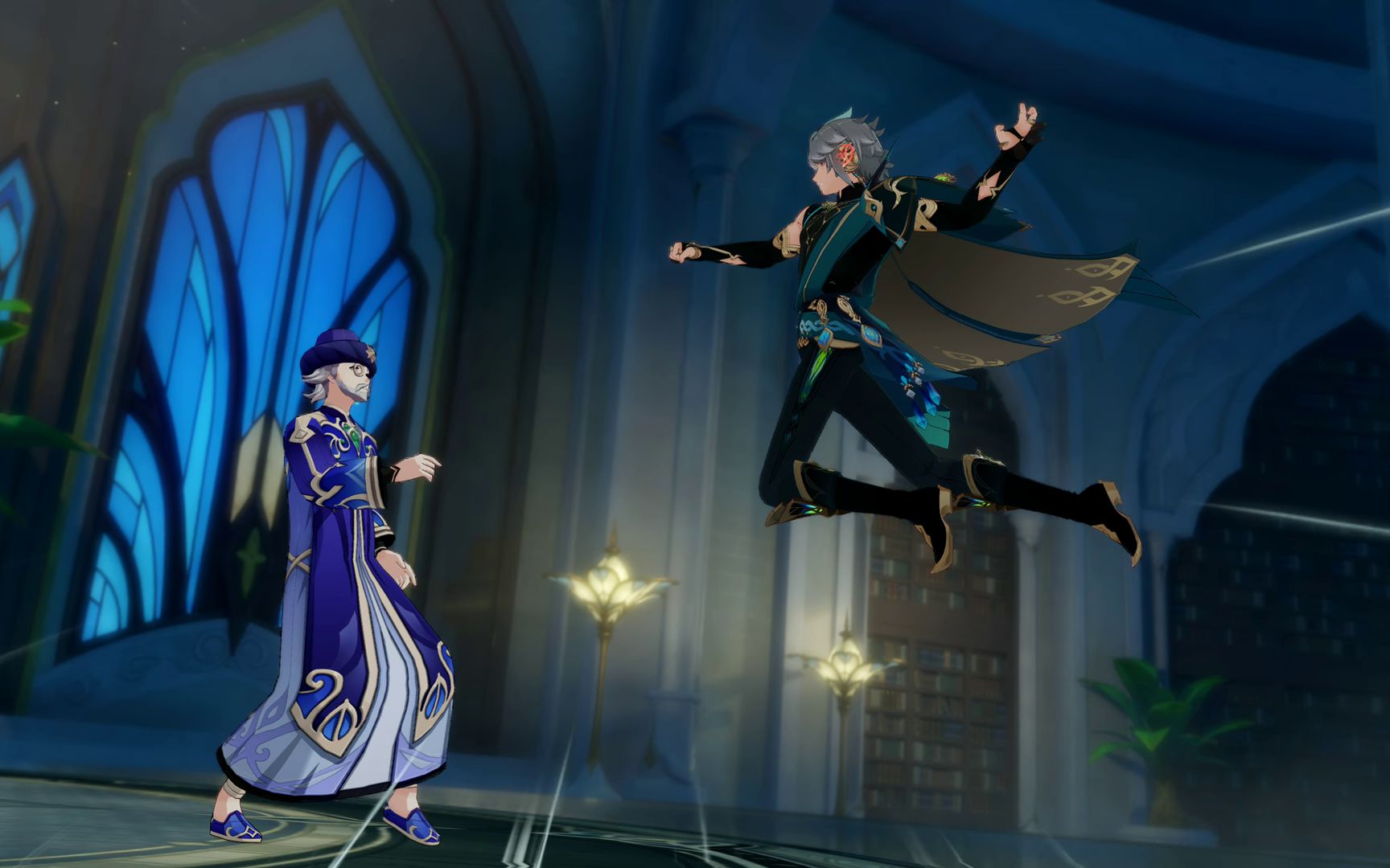 【原神】艾尔海森与大贤者对峙 男 韩文版