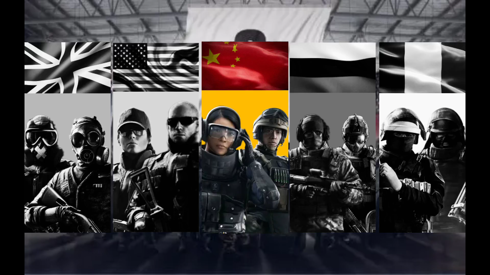 彩虹小队的五常精英压迫感