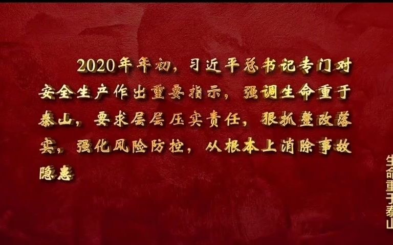 《生命重于泰山》电视专题片(2021版)哔哩哔哩bilibili