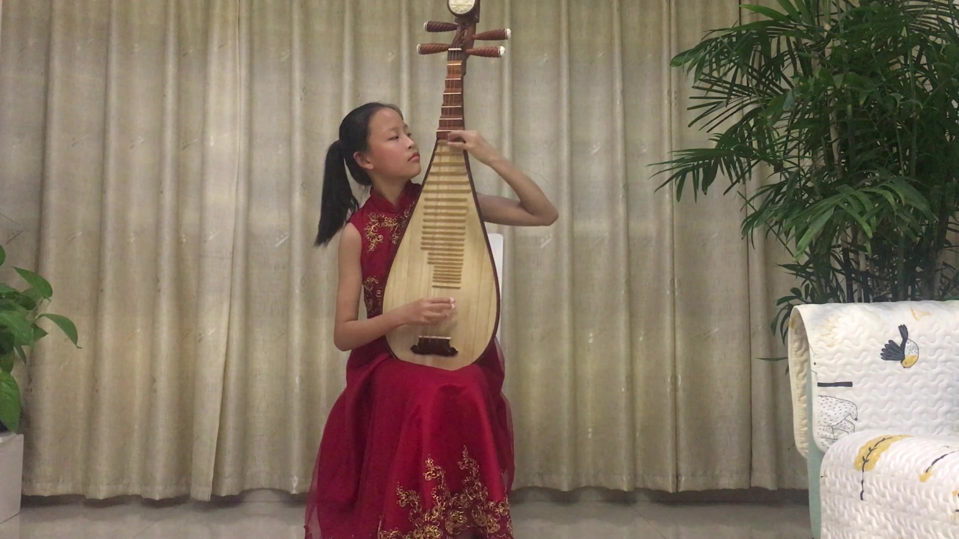 第四届"敦煌杯"中国琵琶艺术菁英展演初赛《火把节之夜》