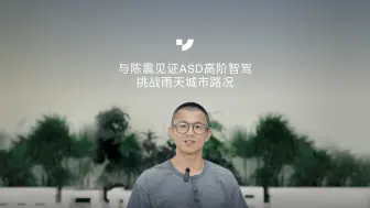 Video herunterladen: 和陈震同学一起，沉浸式挑战雨天纯视觉高阶智驾ASD体验！