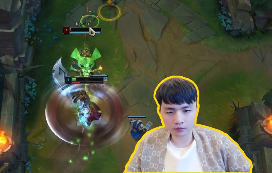 【小豪蛮王】韩服宗师局对线雷克顿图奇,话越少,操作越强,15分钟速杀