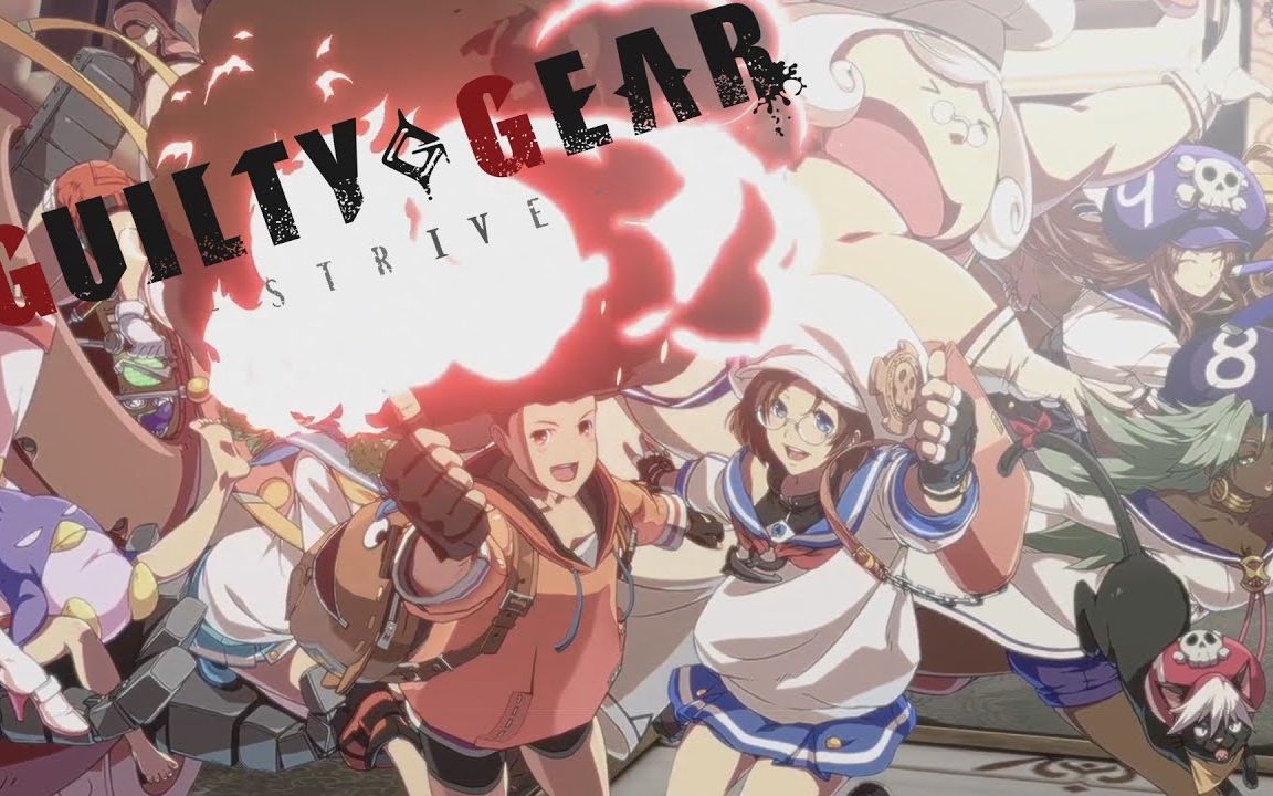 罪恶装备strive全角色爆炸头胜利演出动画合集高画质β测试版