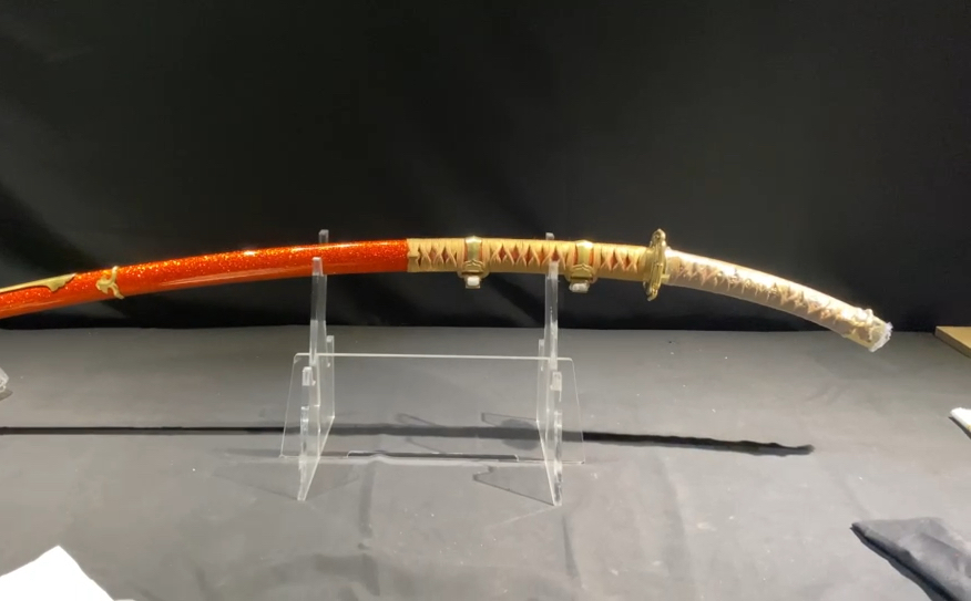 定制款太刀拵制作完成,定制chiniaodj,鬼丸国纲刀姿