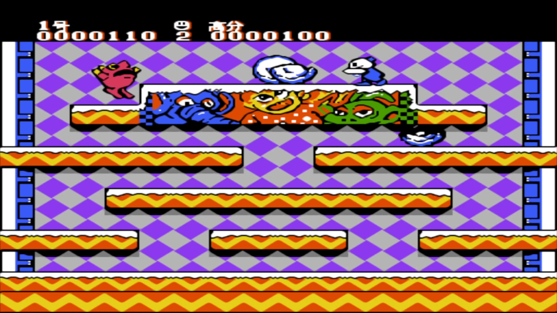 雪人兄弟 snow bros nick & tom