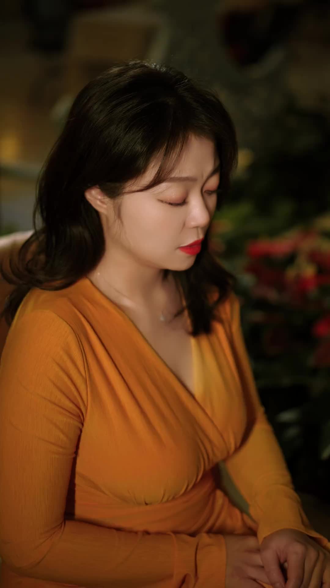 柔情款款又有着淡淡的伤感今夜真人真唱音乐声乐女高音抖音小助手