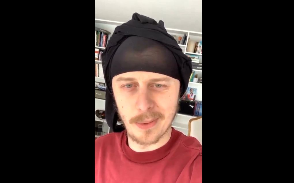 【法国小哥norman】沙雕小哥 头套黑丝