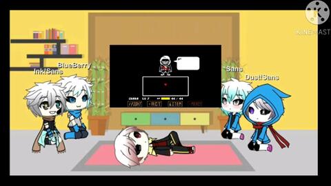 dust sans vs dust dust sans fight! (Animation)_哔哩哔哩_bilibili