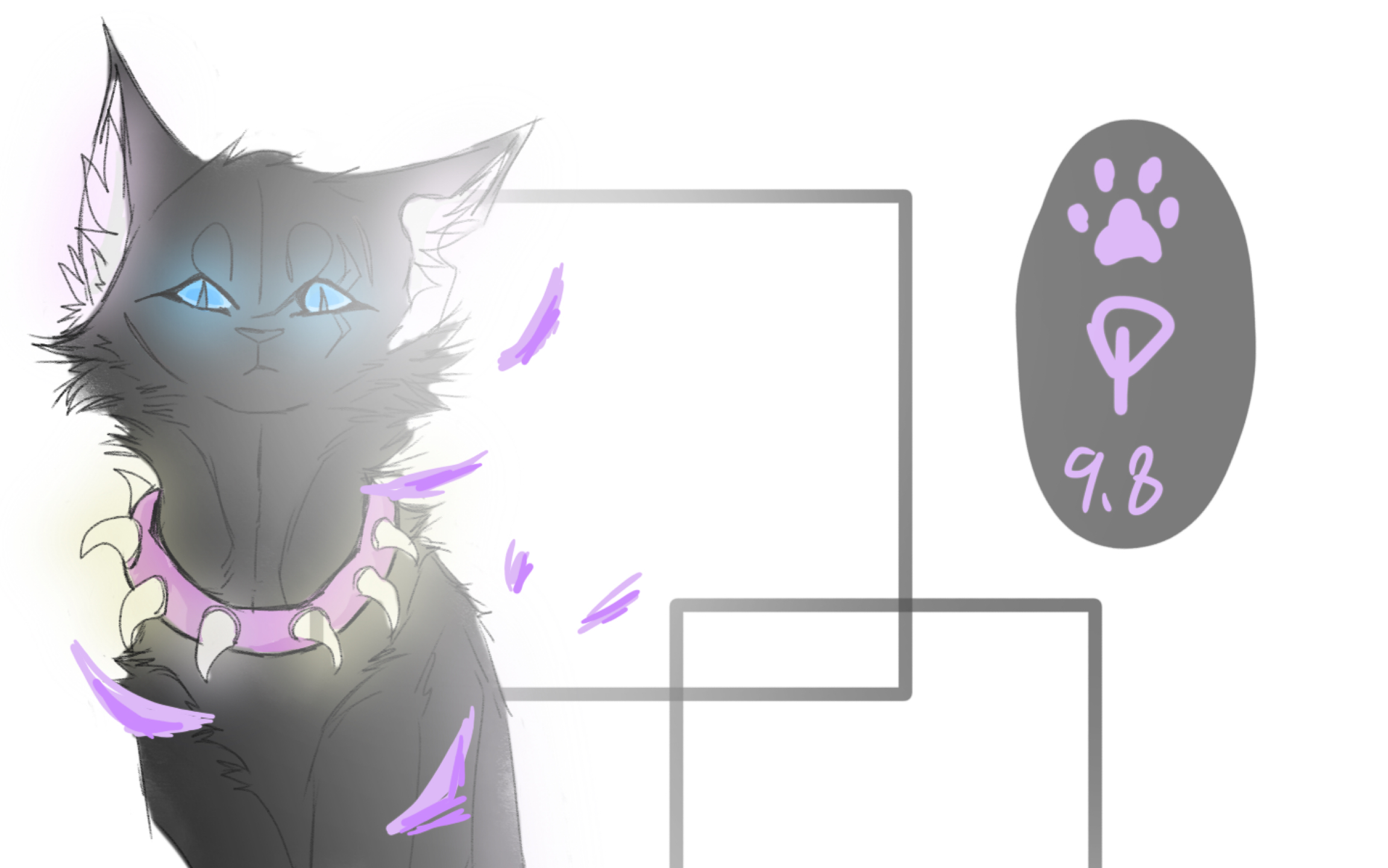 指绘猫武士长鞭犬牙项圈是血族的象征