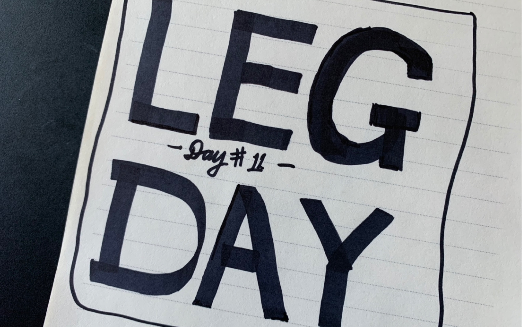 leg day蹲腿到哭