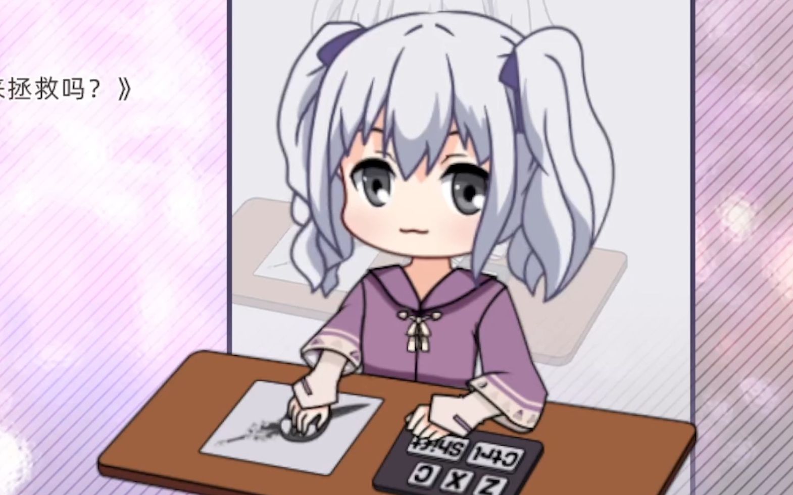 【live2d模型展示】末日三问 奈芙莲 bongocat mver客单展示