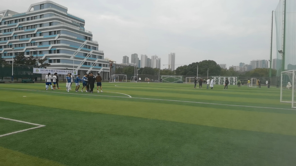 武汉体育学院新闻传播学院2023新生杯五人制足球赛半决赛