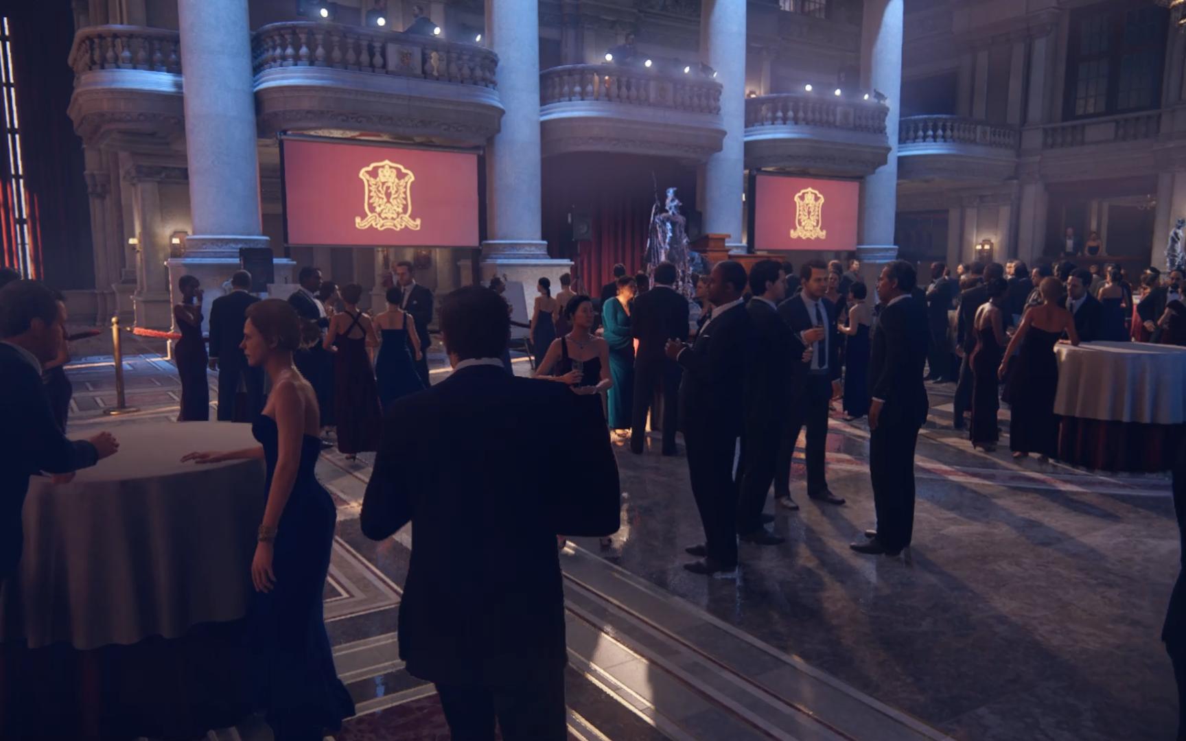 神秘海域电影原版酒会场景