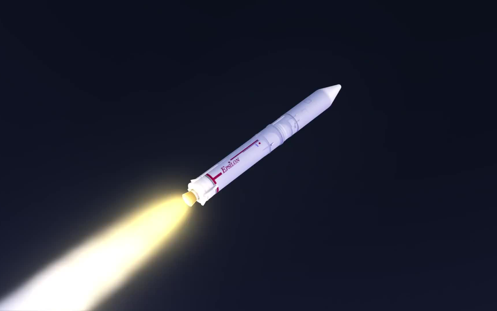 【jaxa 日本航天】epsilon 艾普斯龙 3号机 固态火箭 发射cg