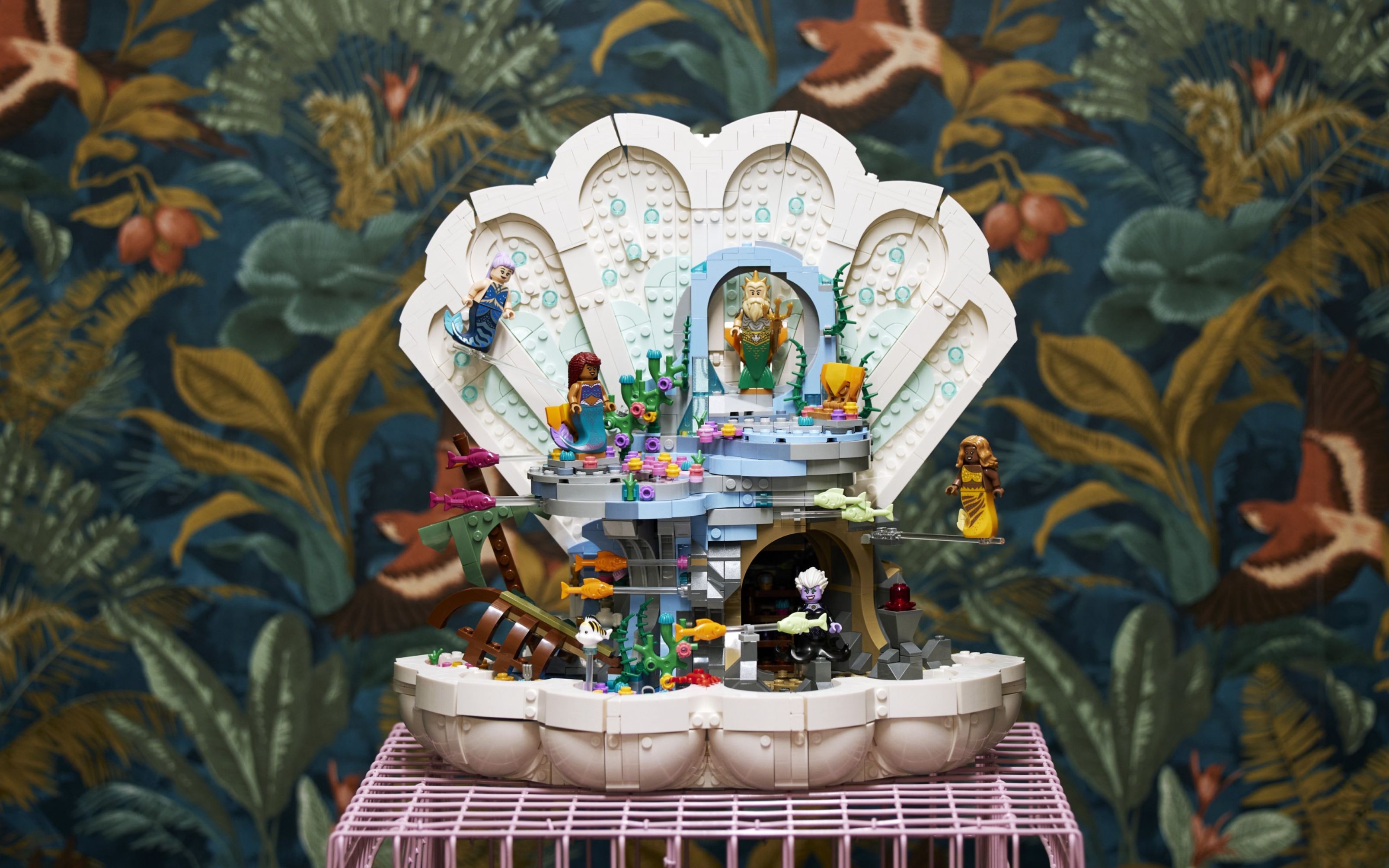 乐高迪士尼小美人鱼贝壳宫殿--字幕介绍