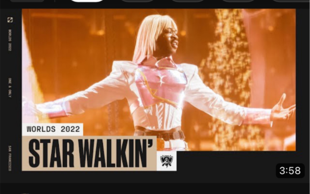 Lil Nas X  STAR WALKIN' |2022英雄联盟决赛开幕式放主题曲哔哩哔哩bilibili