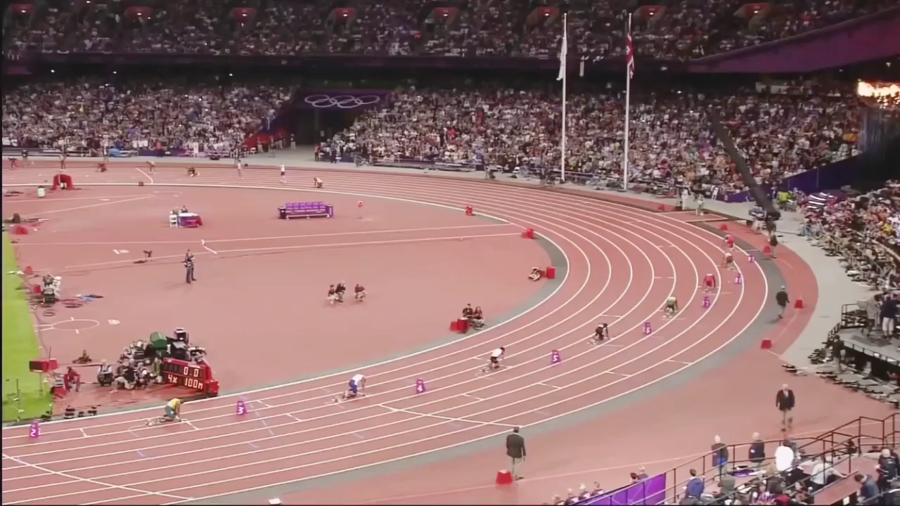 2012年伦敦奥运会男子4x100米接力决赛 超清视频录像