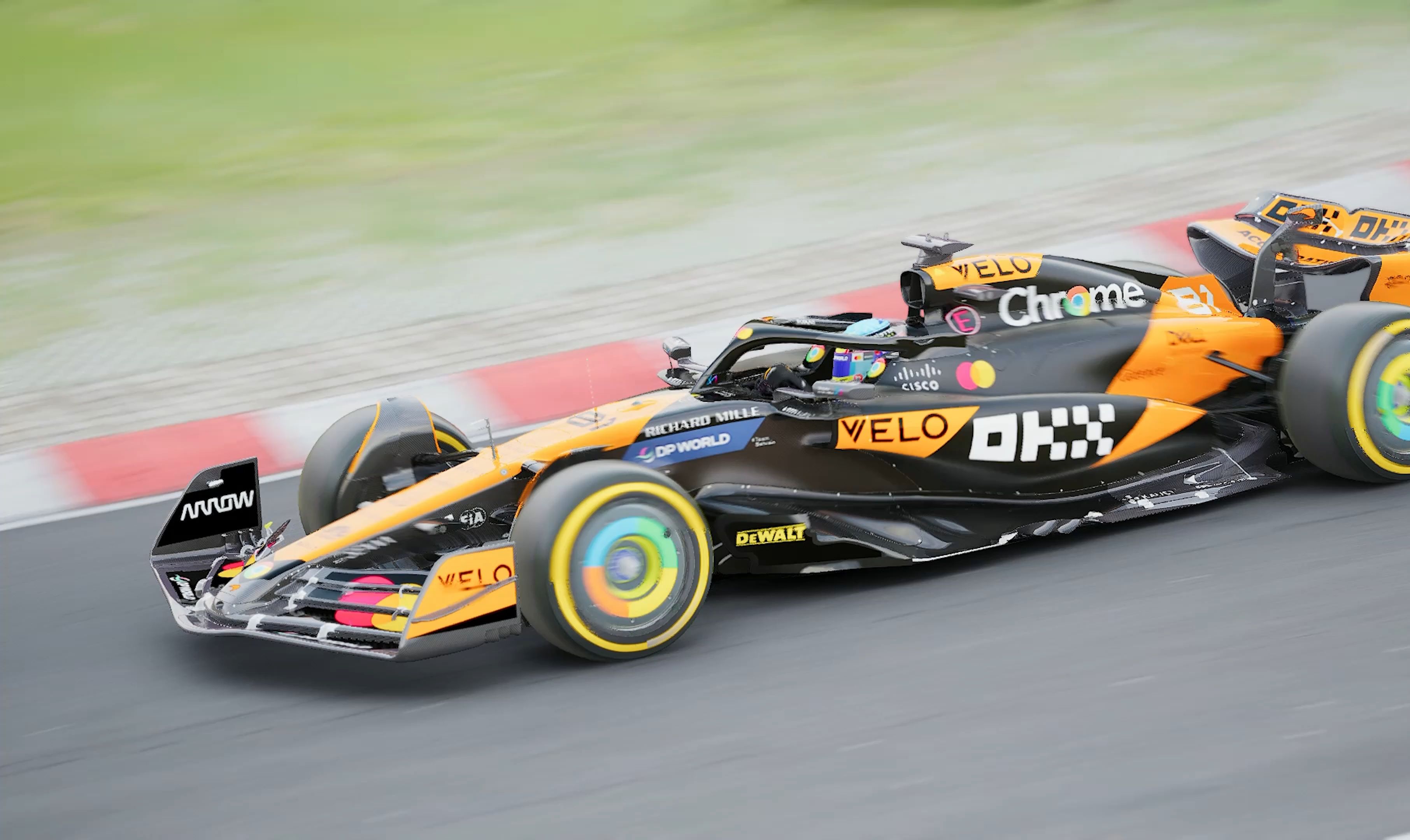 f1 迈凯伦2024阿布扎比涂装【deploy,senna【神力科莎】