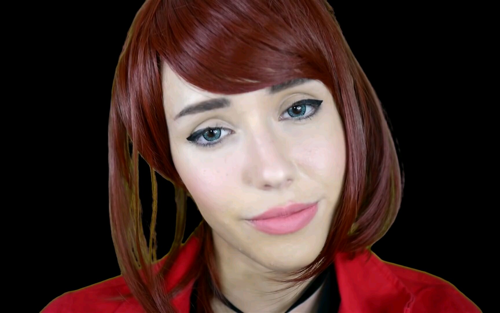 claire redfield interrogates you while youre turning into a