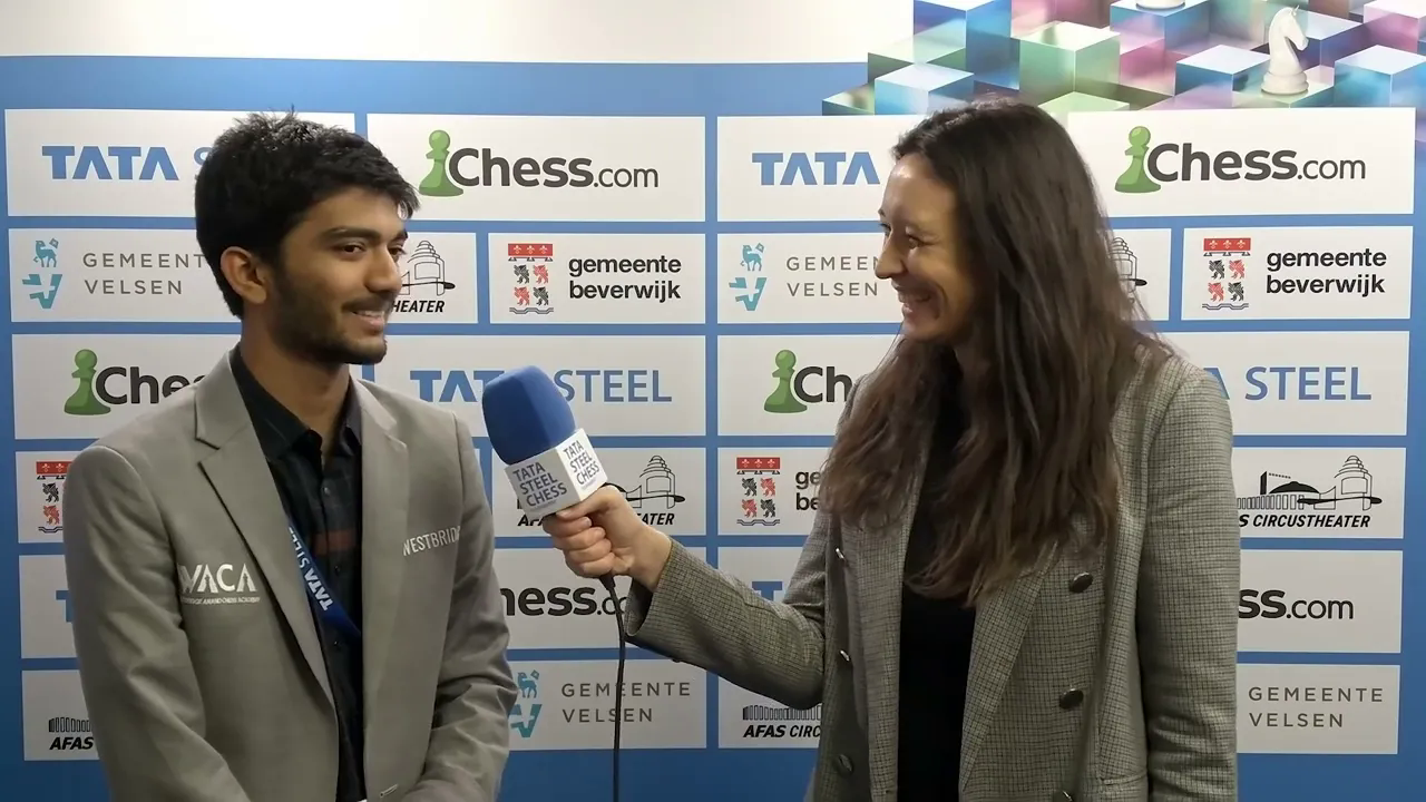 tata steel chess tournament - gukesh bounces back