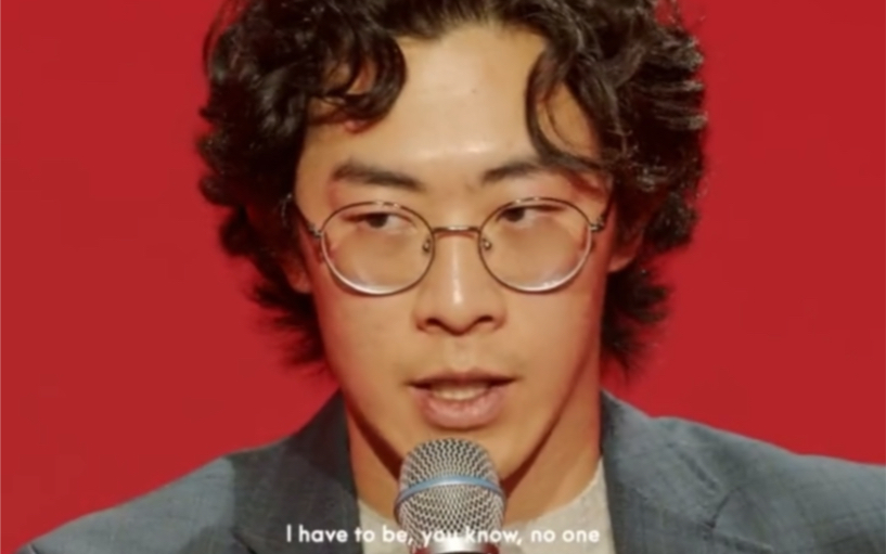 nathanchen陈巍omega活动讨论视频「衣服搭配好 手表好 什么都好 就是