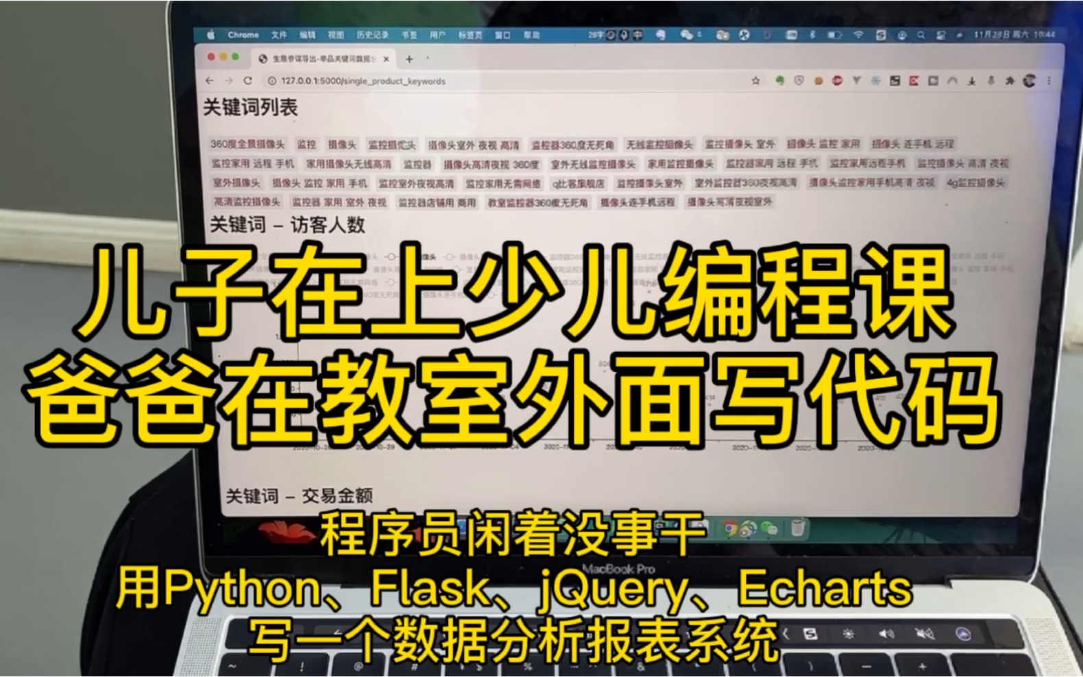 程序员闲着没事干用Python、Flask、jQuery、Echarts写一个数据分析报表系统哔哩哔哩bilibili