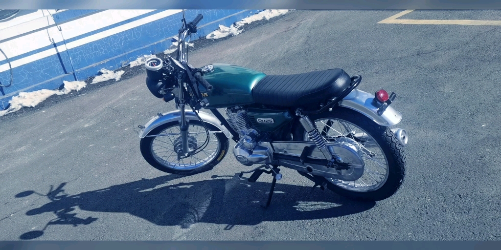 自己改装cg125,嘉陵配色