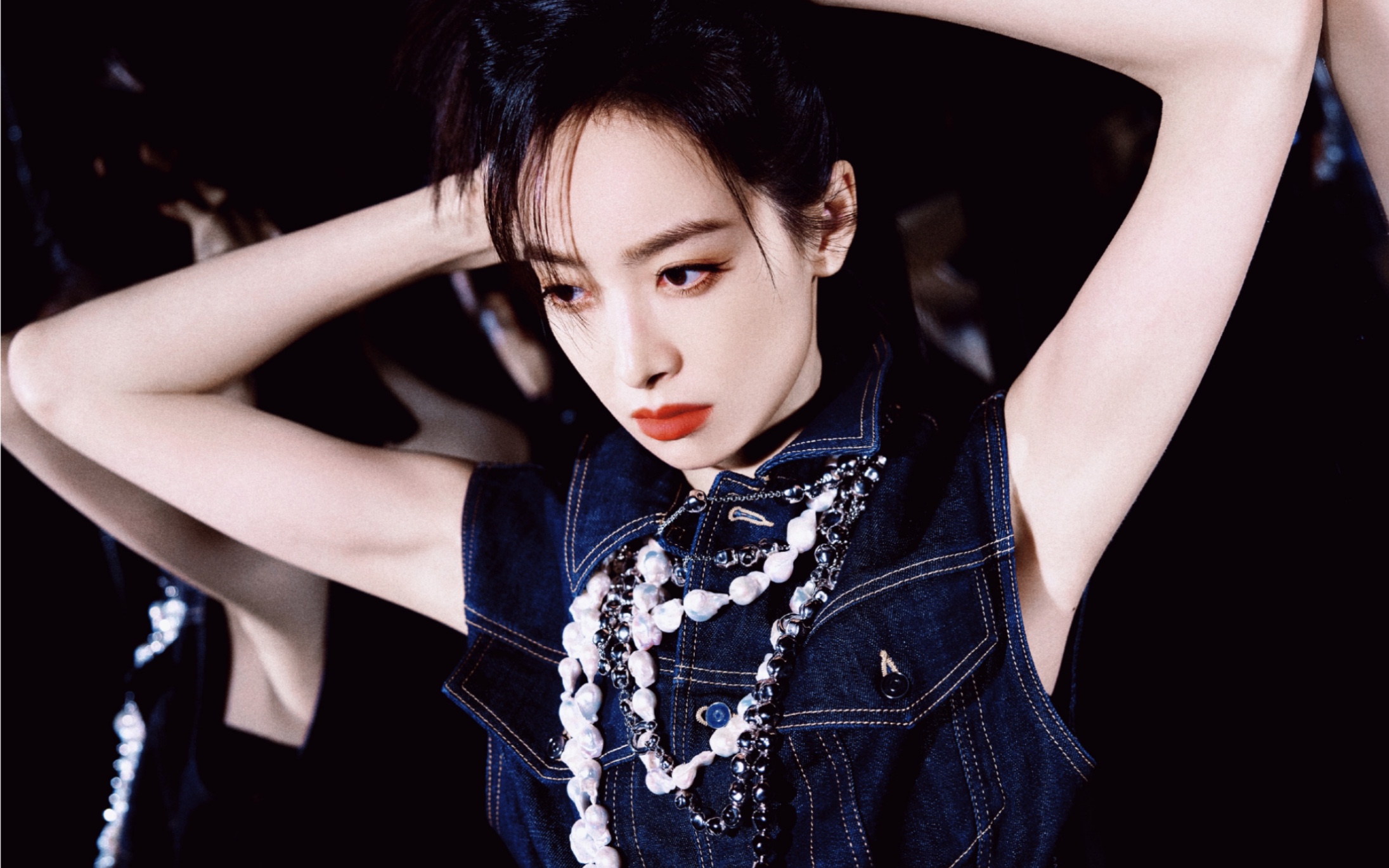 【宋茜】2023湖南跨年直拍 一首《闪闪惹人爱》victoria yyds!