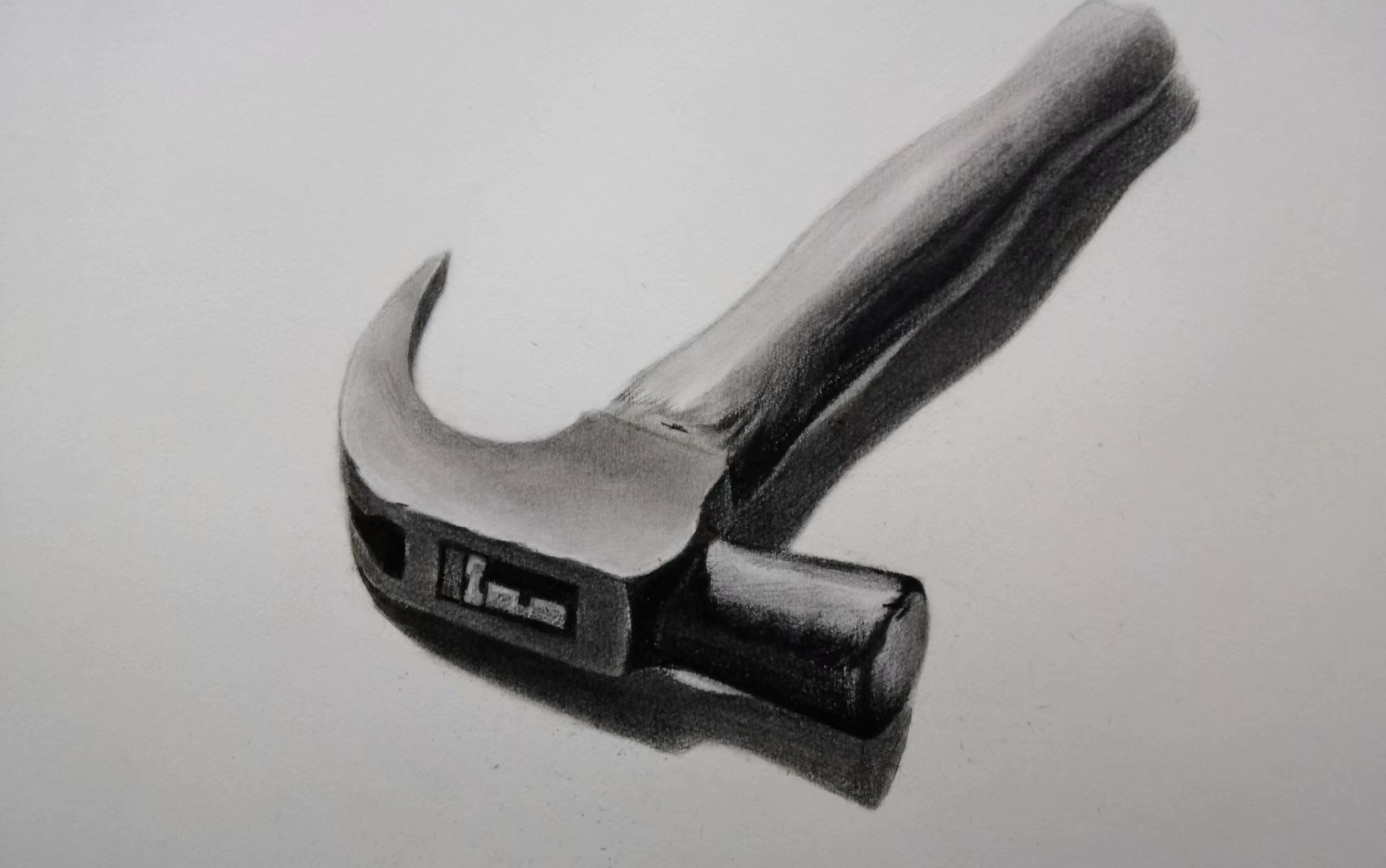 素描素描单个静物一定要吃透它们的质感不会的话把这个锤子送给你下