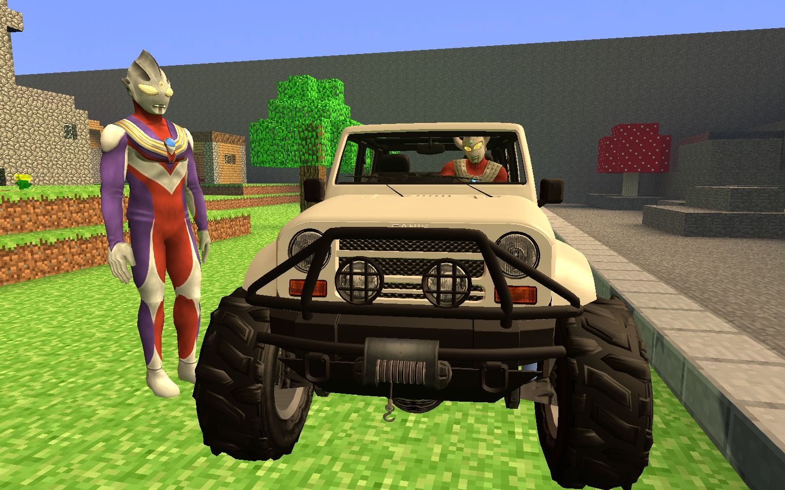 gmod:泰罗奥特曼学开车结果车毁人亡