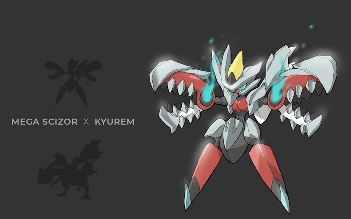 【神奇宝贝合体进化】mega巨钳螳螂"融合"酋雷姆,变得超帅气!酷爆了!