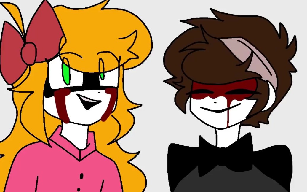 s i b l i n g s//afton kids // fnaf //_哔哩哔哩 (゜-゜)つロ 干杯