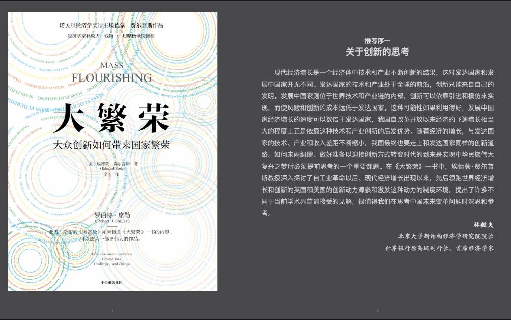 【电子书阅读】《大繁荣:大众创新如何带来国家繁荣》1/2 埃德蒙•费尔普斯(可视完整版)哔哩哔哩bilibili