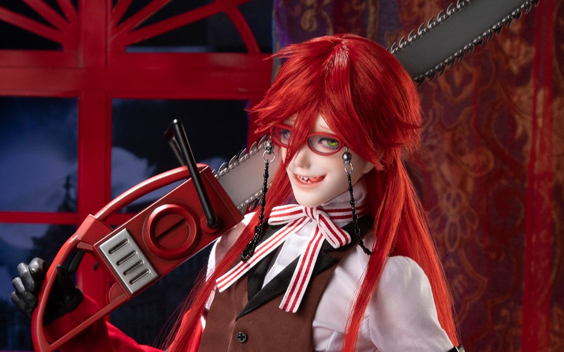 ringdoll穿戴教程黑执事格雷尔服饰头部打理教程