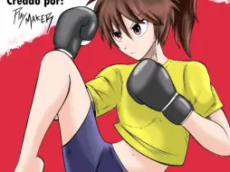 Descargar video: 女子拳击漫画名字：Muay Thai Fighters!／泰拳战士