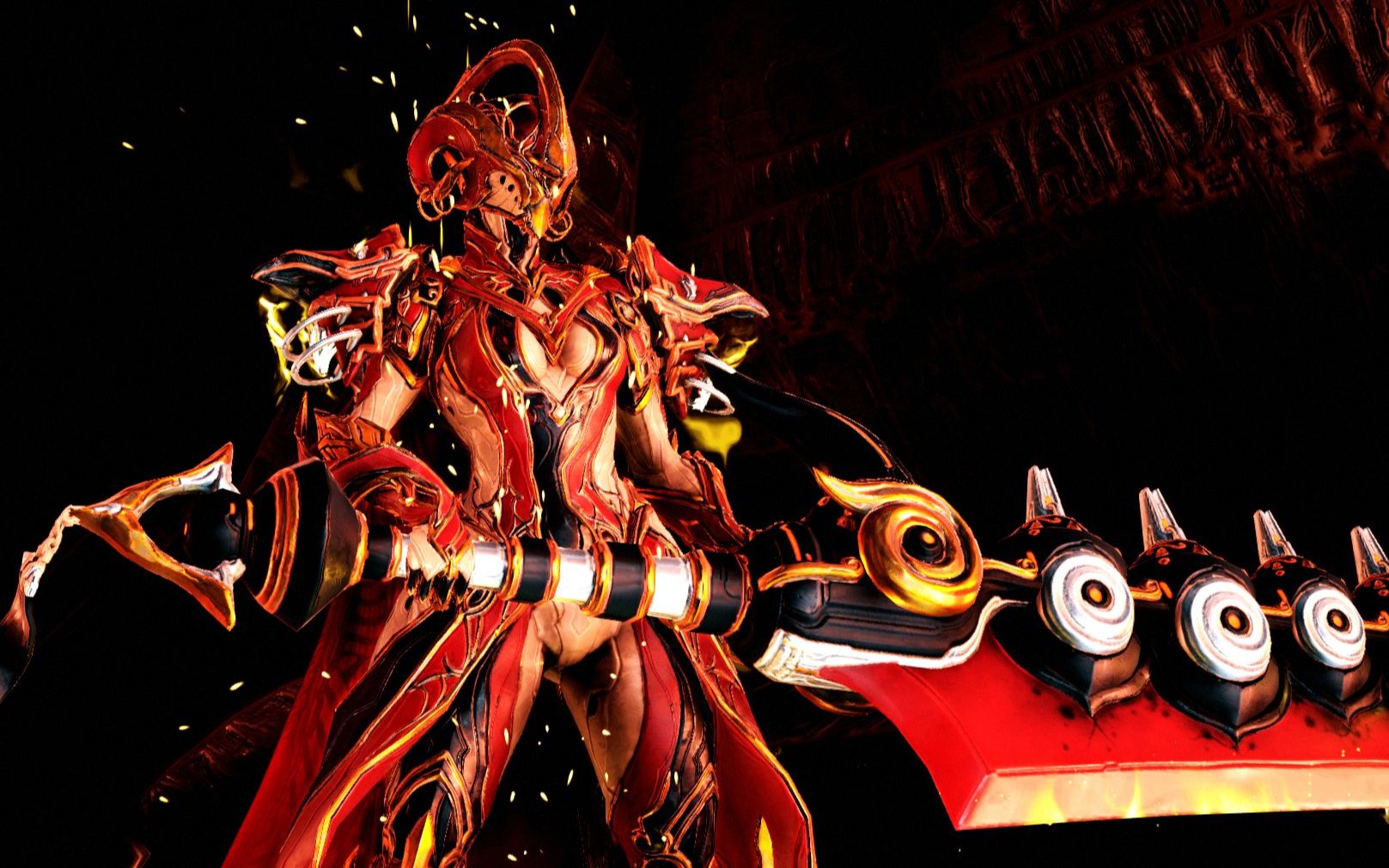 【warframe脑溢血配色】复仇女王