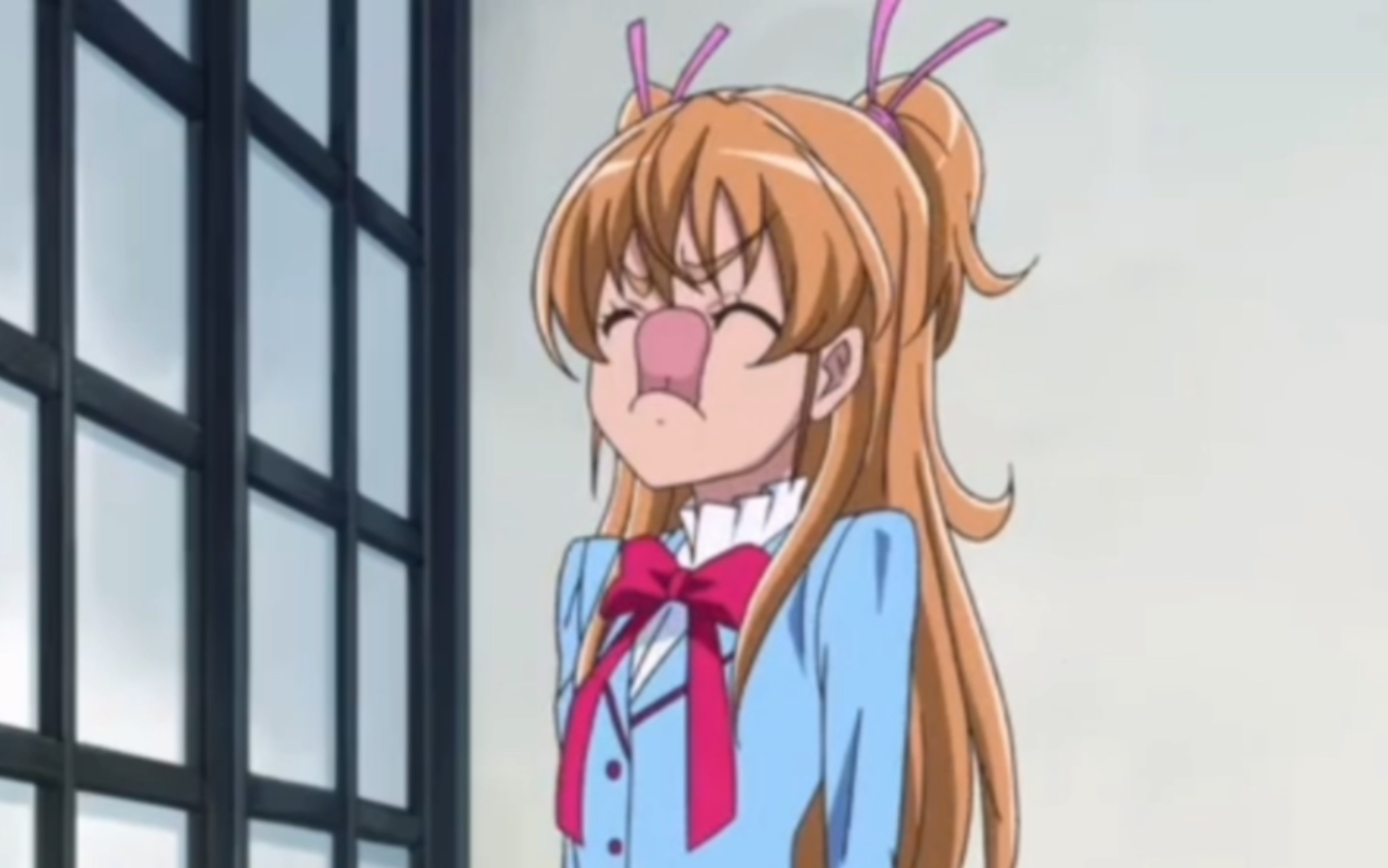 suite光之美少女78——北条响的长舌头舔鼻子上的奶油