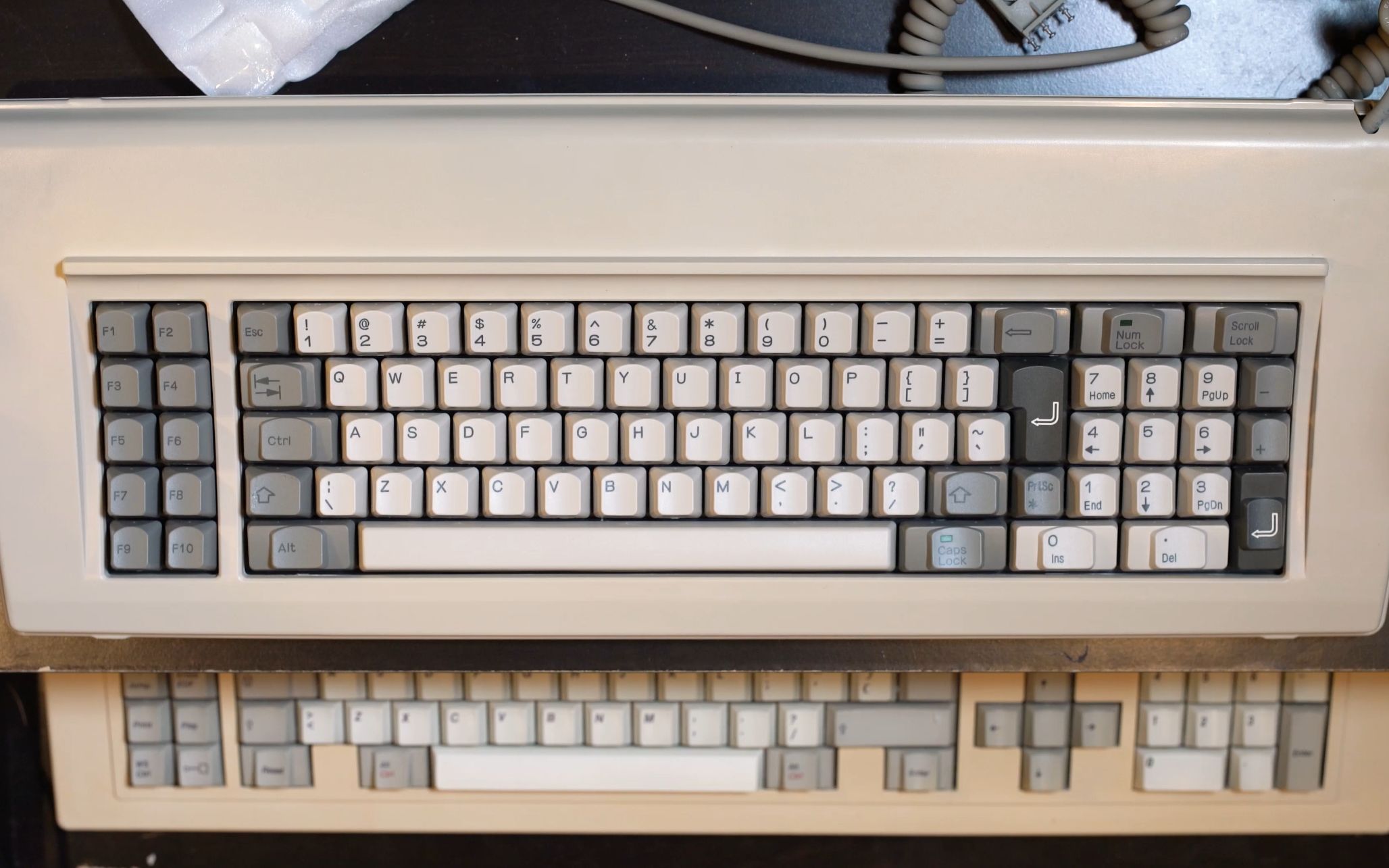 开箱34年的全新三洋富士通键盘 打字声音